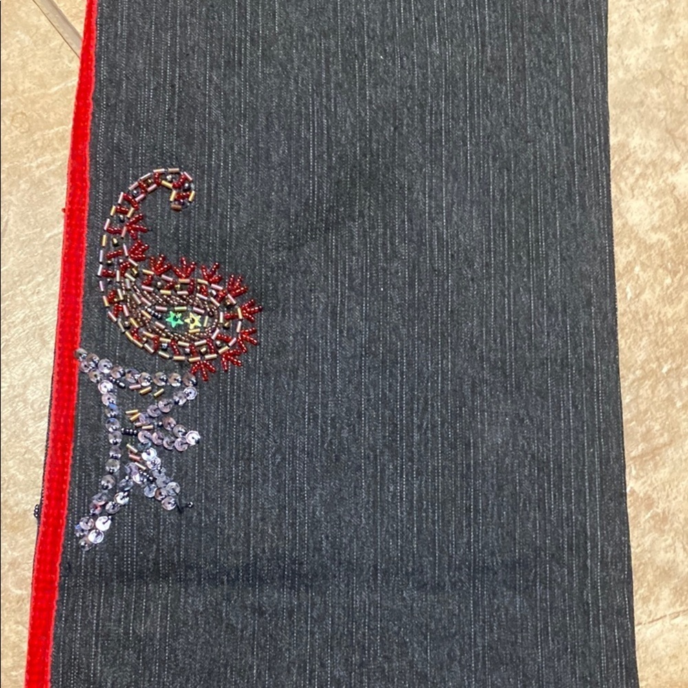 Denim 24/7 Black Wide Leg Jeans with Vibrant Embellishments Fall Denim - Picture 11 of 13